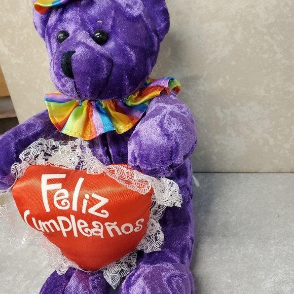 🦎🧸🎉🇲🇽 Birthday bear and gecko figurine set - Picture 10 of 16